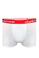 Klasik Önü Torbalı Beyaz Erkek Boxer Darkzone DZN2322