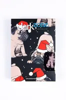 Köpek Desenli Yılbaşı Erkek Boxer (Dijital Baskılı) Darkzone DZNNY0001 görsel 4