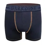 Kot Lastiği Desenli Lacivert Erkek Boxer Darkzone DZN2904 görsel 9
