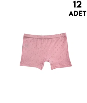 Kota 12'li Transferli Ribana Kız Çocuk Boxer Kota 3425 - Alternatif Görünüm