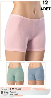 Kota Fitilli Kadın Raporlu Ribana Şort 12Li Kota 5019 - Alternatif Görünüm