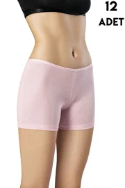 Kota Fitilli Kadın Raporlu Ribana Şort 12Li Kota 5019