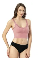 Askılı Kaşkorse Sur Dantelli Pedli Crop Kota 6434 farklı açı