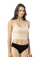 Kaşkorse Tırnak Dantelli Pedli Crop Kota 6436 farklı açı