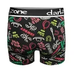 Kovboy Desenli Siyah Erkek Boxer Darkzone DZN2694 görsel 8