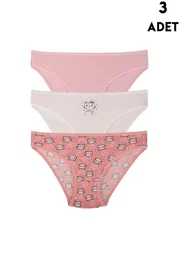 Koza Biat Kız Çocuk Külot 3'lü KZ76500-267