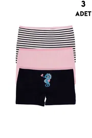 Koza Biat Kız Çocuk Boxer 3 Adet Koza Biat KZ77500-261