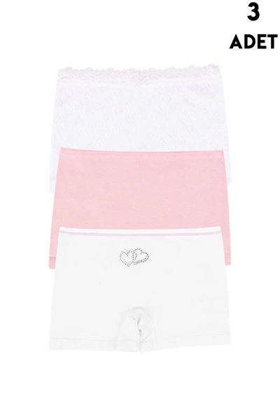 Kalpli Kız Çocuk 3Lü Boxer Koza Biat 77500-284