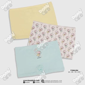 Koza Biat 3 Adet Boxer Kız Çocuk Koza Biat KZ77500-294 - Alternatif Görünüm