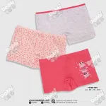 Kız Çocuk Boxer Koza Biat 3 Adet KZ77500-295 Karışık Renk detay görünüm