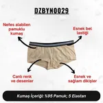 Krem Kadın Boxer Darkzone DZBYN0029 Görsel detay görünüm