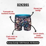 Kurukafa Desenli Boxer (Dijital Baskılı) Darkzone DZN2065 görsel 8