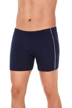 Yıldız Çamaşır Lacivert 3lü Paket Ara Biyeli Modal Erkek Boxer Yıldız 108