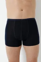 Lacivert Bambu Boxer İnce Bel Lastikli Arma Yıldız 1190 - 5 ADET