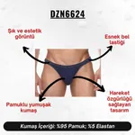 Lacivert Erkek Tanga  Darkzone DZN6624 görsel 5