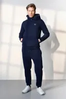 Lacivert Kapşonlu Jogger Erkek Eşofman Pijama Takımı Doreanse 25K4539