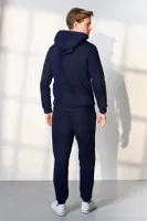 Lacivert Kapşonlu Jogger Erkek Eşofman Pijama Takımı Doreanse 25K4539 detay görünüm