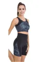 Lady Fitness Takım Kadın Kısa Tayt Büstiyer Spor Takım 4003