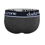 Lastikli Antrasit Erkek Slip  Darkzone DZN6374 detay görünüm