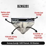 Lastikli Desenli Erkek Slip  Darkzone DZN6391 farklı açı