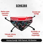Lastikli Desenli Renkli Erkek Slip  Darkzone DZN6388 farklı açı