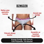 Lastikli Gri Erkek Slip  Darkzone DZN6328 görsel 4