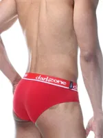 Lastikli Kırmızı Erkek Slip  Darkzone DZN6306 detay görünüm