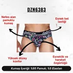 Lastikli Kovboy Desenli Erkek Slip  Darkzone DZN6383 farklı açı