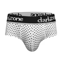 Darkzone Lastikli Nokta Desenli Beyaz Erkek Slip  Darkzone DZN6381