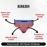 Lastikli Nokta Desenli Erkek Slip  Darkzone DZN6394 görsel 4