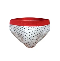 Darkzone Lastikli Papyon Desenli Beyaz Erkek Slip  Darkzone DZN6330
