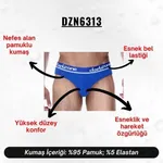 Lastikli Saks Erkek Slip  Darkzone DZN6313 farklı açı