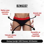 Lastikli Siyah Erkek Slip  Darkzone DZN6337 görsel 4