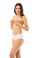 Lazer Kesim Bato Slip Miss Modinn 6030 Beyaz detay görünüm