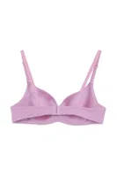 Lazer Kesim Desteksiz Sütyen New Bra Lingerie 6010 Pudra detay görünüm