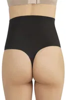 Lazer Kesim Yüksek Bel String Fabony 2010 Siyah detay görünüm