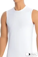 Likralı Erkek Atlet %96 Pamuklu ÖTS 1450 Beyaz