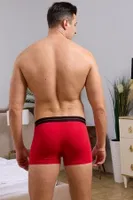 Likralı Kırmızı Erkek Boxer Darkzone DZN2056 görsel 8