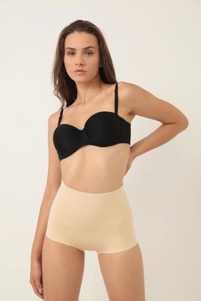 Yüksek Bel Lazer Kesim Slip Korse Liza 7100