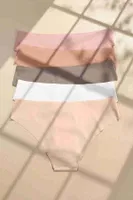 İz Yapmaz Likralı Dikişsiz Lazer Kesim Bikini Slip Külot Merry See MS 7622 - 5 ADET farklı açı