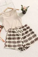 Merry See Altı Peluş Polar Üstü Örme Kolsuz Pijama Takımı MS 4066 Çok Renkli Çok Renkli görsel 6