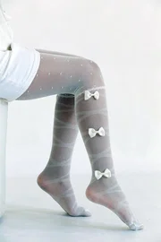 Daymod Mine Aksesuarli Çocuk Külotlu Çorap Kemik Daymod D2122118