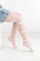 Mine Aksesuarli Çocuk Külotlu Çorap Pembe Daymod D2122118 Pembe