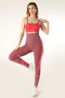 Miofit Yüksek Bel Kadın Spor Uzun Tayt Miorre 001-001114 görsel 4