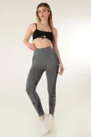 Miofit Yüksek Bel Kadın Spor Uzun Tayt Miorre 001-001114 görsel 7