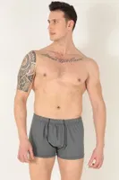 Miorre Confortable Erkek Boxer 001-001304 Gri detay görünüm