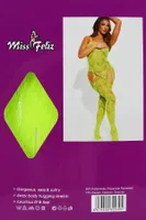 Örümcek Desenli Yeşil Fantazi Vücut Çorabı Miss Feliz 3030 Görsel detay görünüm