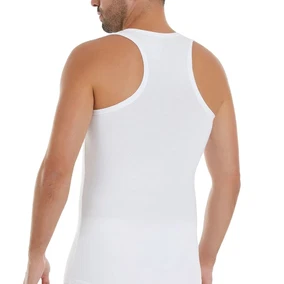 Yıldız Çamaşır Modal 3'lü Paket Beyaz Sporcu Erkek Atlet Yıldız 78 - Alternatif Görünüm