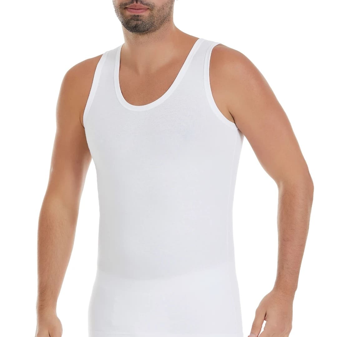 Modal Beyaz 3'lü Paket Erkek Atlet Yıldız 74