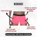 Neon Pembe Erkek Boxer Darkzone DZN2037 görsel 5